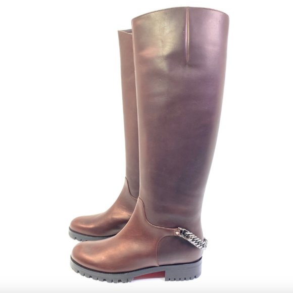 louboutin riding boots